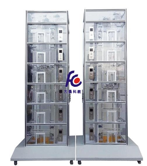六層透明仿真雙聯(lián)教學電梯模型